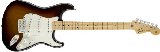 Standard Stratocaster® Maple Fingerboard, Brown Sunburst