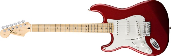 Standard Stratocaster® Maple Fingerboard, Candy Apple Red, Left Handed