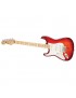 Standard Stratocaster® Plus Top Left Handed, Maple Fingerboard, AgedCherry Burst