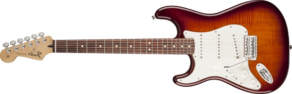 Standard Stratocaster® Plus Top Left Handed, Rosewood Fingerboard,Tobacco Sunburst