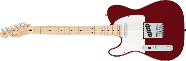Standard Telecaster® Left-Hand Maple Candy Apple Red