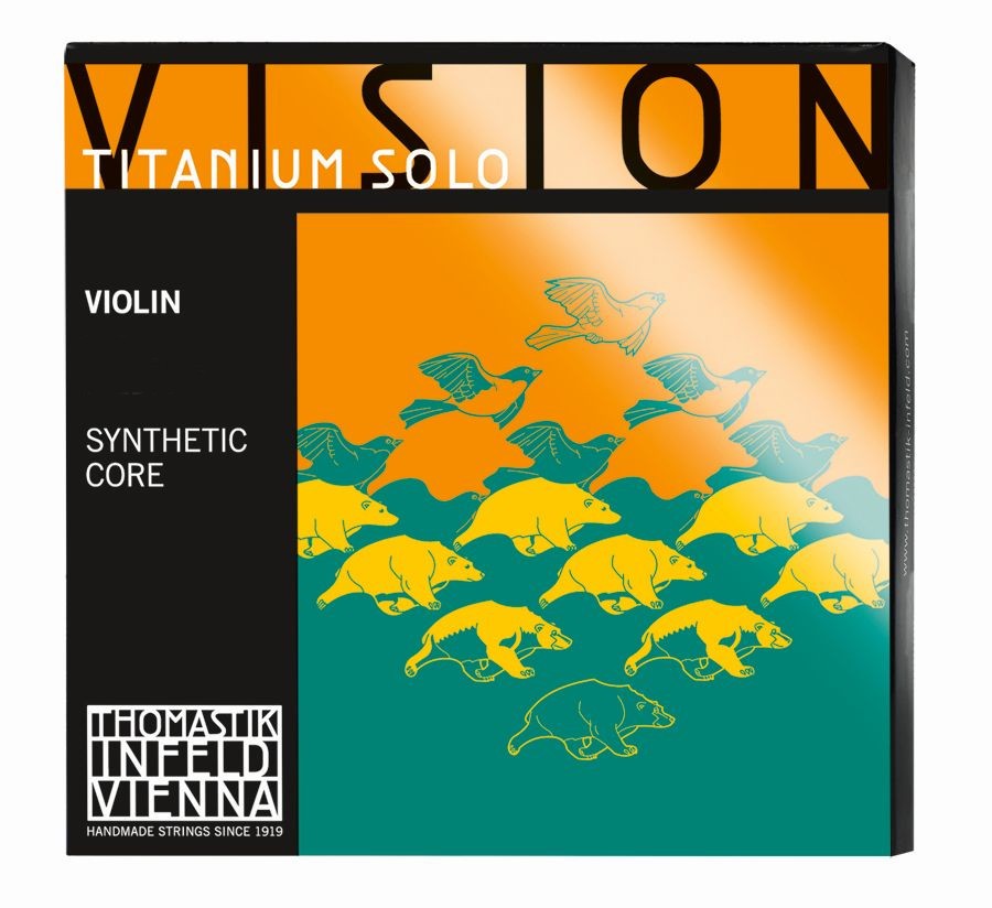 THOMASTIK VIT03 VIOLIN VISION TITANIUM SOLO D STRING 4/4 MEDIUM