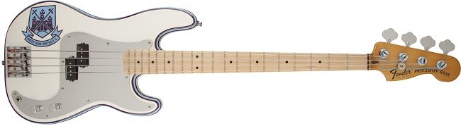 Steve Harris Precision Bass Maple Fingerboard Olympic White