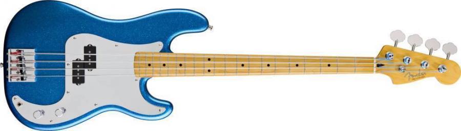 Steve Harris Precision Bass®, Maple Fingerboard, Royal Blue Metallic,Chrome Pickguard