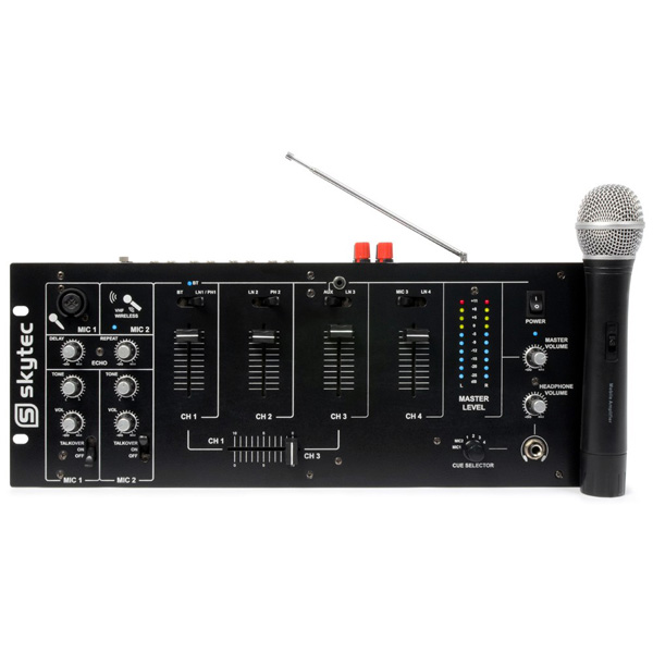 STM-3018A Mixer Amplificato 6 canale BT/VHF