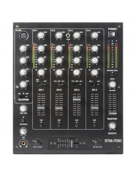 STM-7010 Mixer 4-CANALI DJ Mixer USB