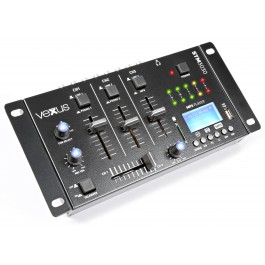 STM3030 Mixer 4ch, BT, MP3/Rec/LED