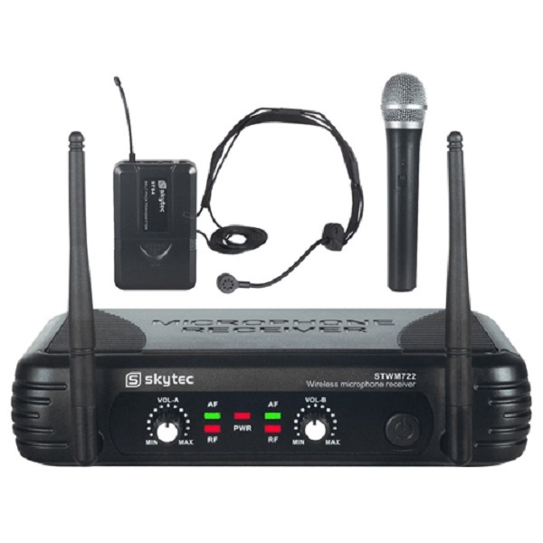 STWM712 Radiomicrofono VHF 2ch COMBO