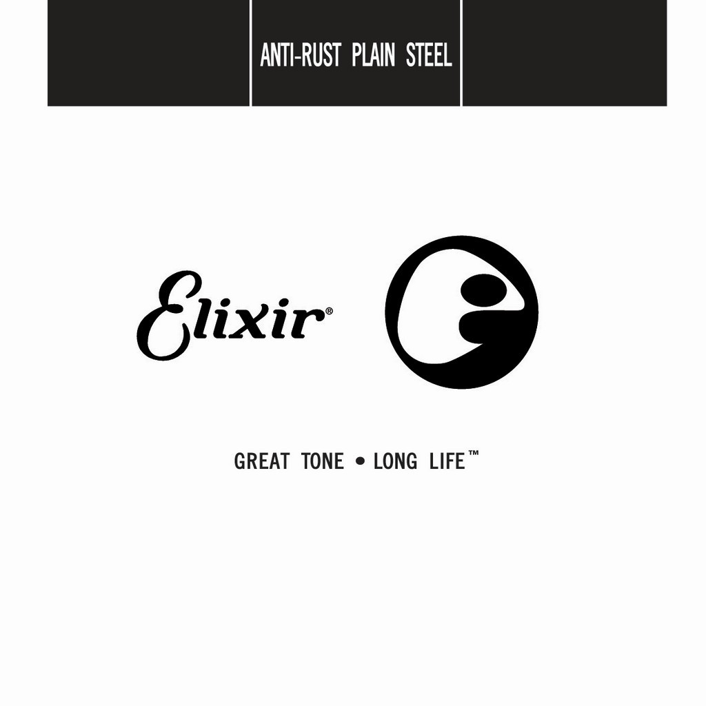 ELIXIR 13011 ANTI-RUST PLAIN STEEL SINGLE STRING
