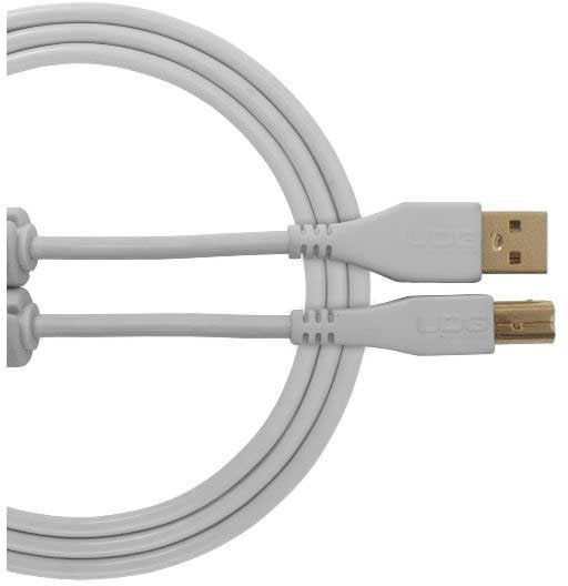 UDG U96001WH - ULTIMATE AUDIO CABLE USB 2.0 C-B WHITE STRAIGHT 1,5M