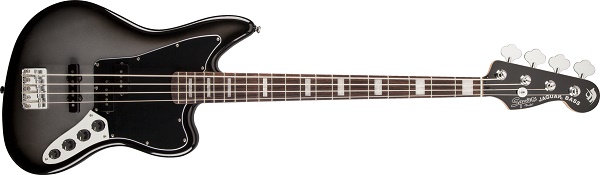 Troy Sanders Jaguar Bass®, Rosewood Fingerboard, Silverburst