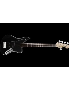 Vintage Modified Jaguar® Bass V Special (5-String), RosewoodFingerboard, Black