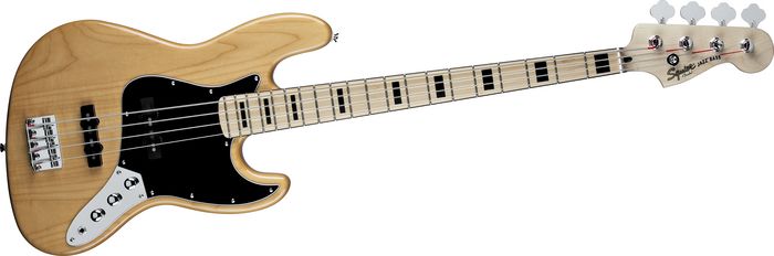 Vintage Modified Jazz Bass \'70s, Maple Fingerboard, Natural