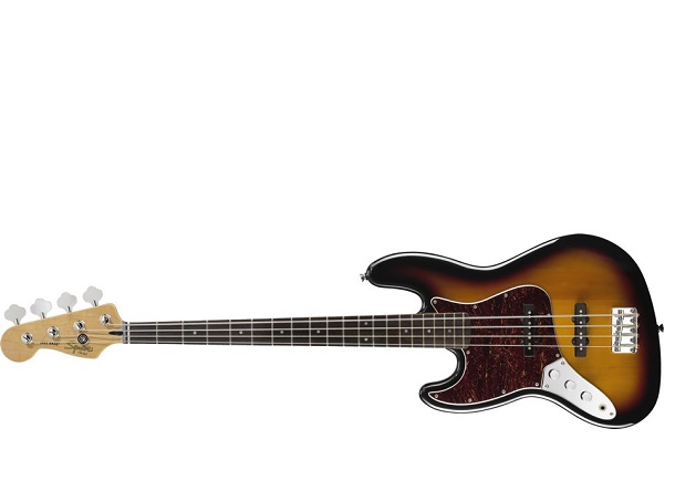 Vintage Modified Jazz Bass® Left-Handed, Rosewood Fingerboard,3-Color Sunburst
