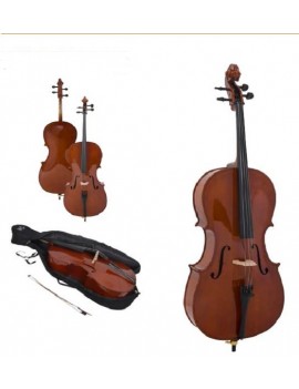 Vox Meister CEB44  violoncello Massello Fondo e fasce Linden 4/4