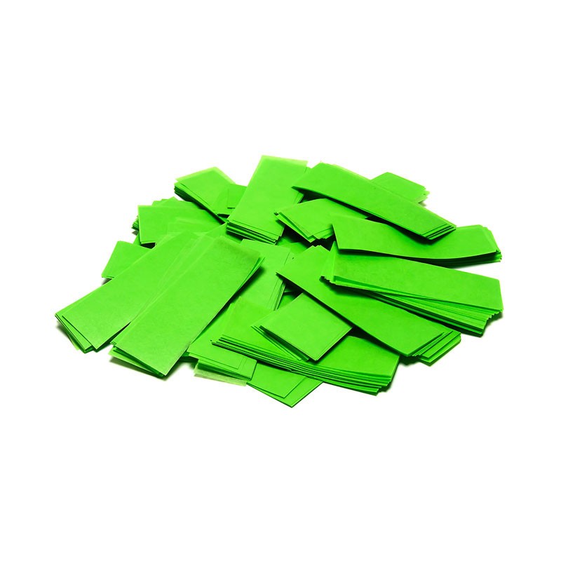 THE CONFETTI MAKER Slowfall confetti rectangles - Light Green
