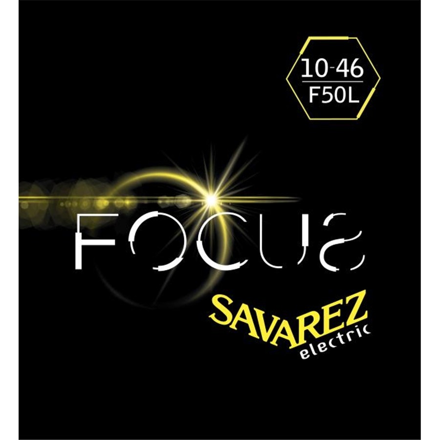 SAVAREZ F50L Corde Focus per Chitarra Elettrica 10-46, Set/6