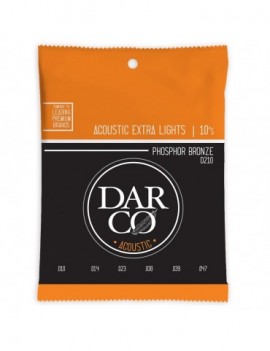 DARCO D210 Darco Acoustic Extra Light Phosphor Bronze 10-47