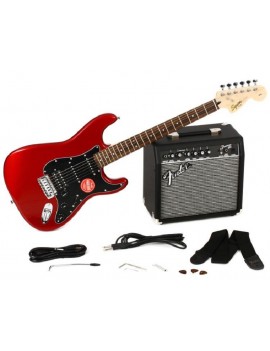 SQUIER AFFINITY SERIES™ STRATOCASTER® HSS CANDI APPLE RED PACK