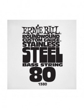 ERNIE BALL 1380 Stainless Steel Wound Bass .080
