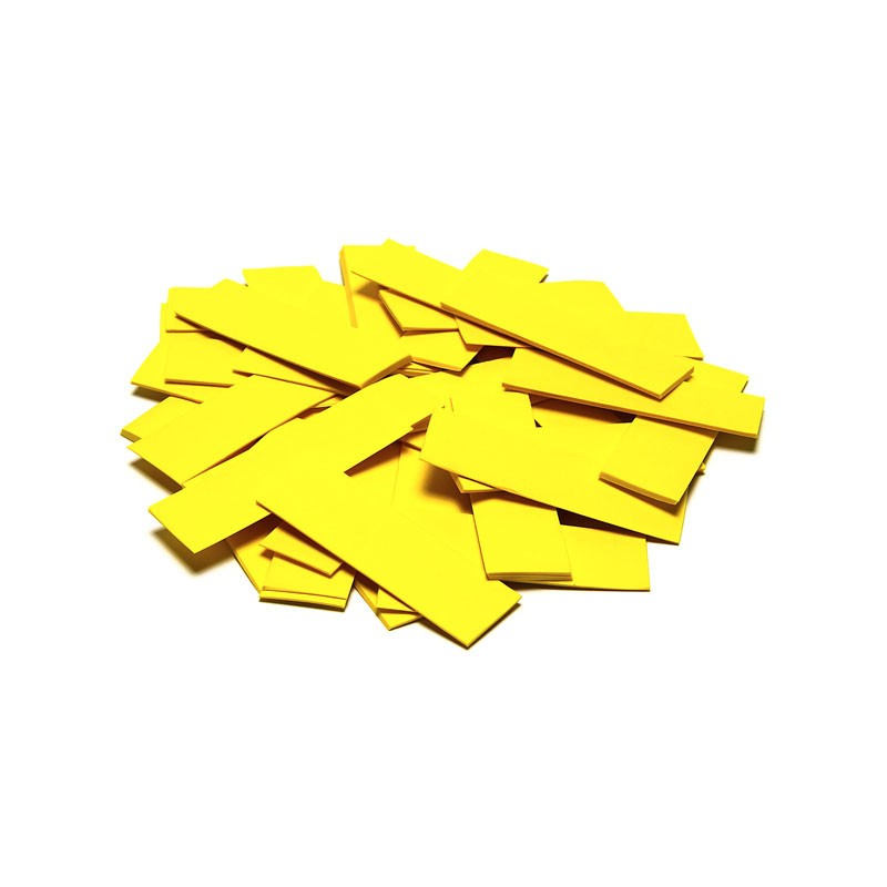 THE CONFETTI MAKER Slowfall confetti rectangles - Yellow