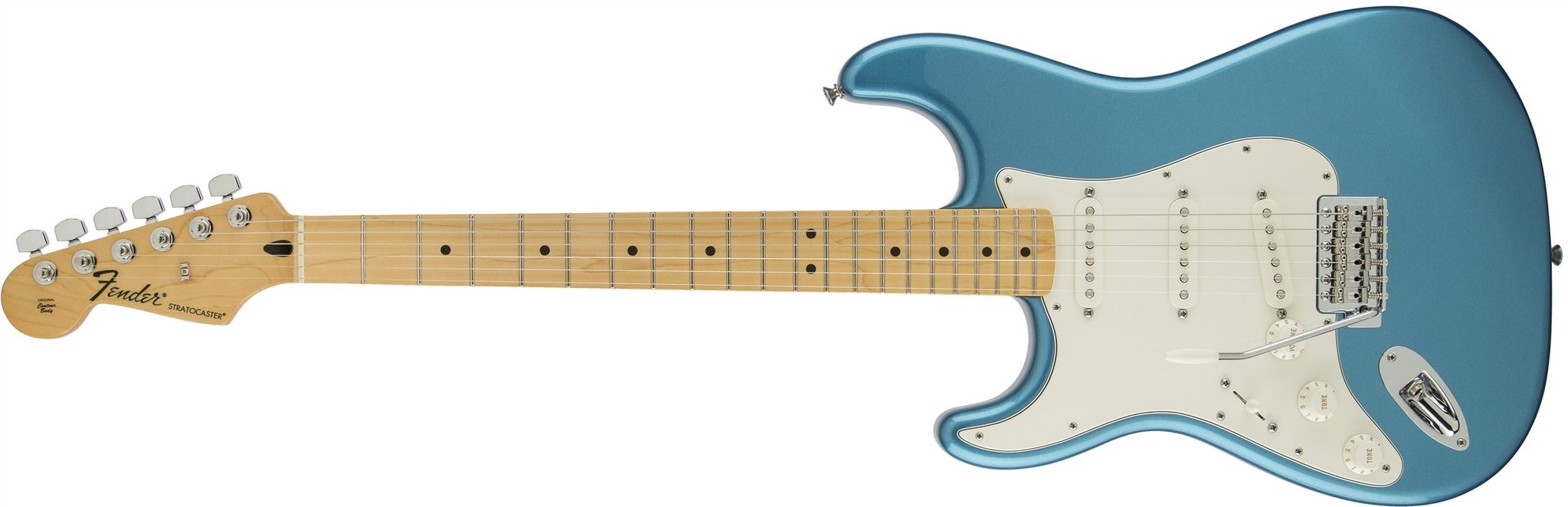 Standard Stratocaster® Maple Fingerboard, Lake Placid Blue, Left Handed