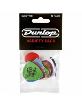 DUNLOP PVP113 Electric Variety Pack (busta da 12 plettri)