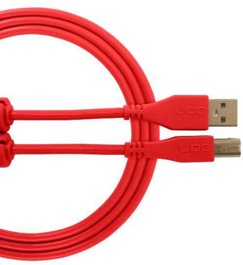 UDG U96001RD - ULTIMATE AUDIO CABLE USB 2.0 C-B RED STRAIGHT 1,5M