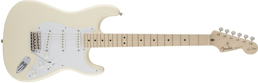 Eric Clapton Stratocaster® Maple Fingerboard, Olympic White