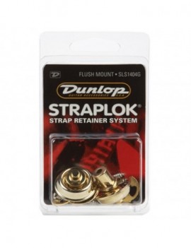 DUNLOP SLS1404G Straplok Flush Mount Strap Retainer System, Gold
