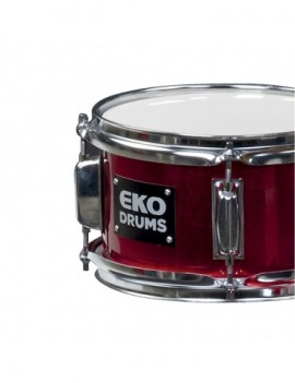 EKO DRUMS ED-200 Drum kit Metallic Red - 5 pezzi