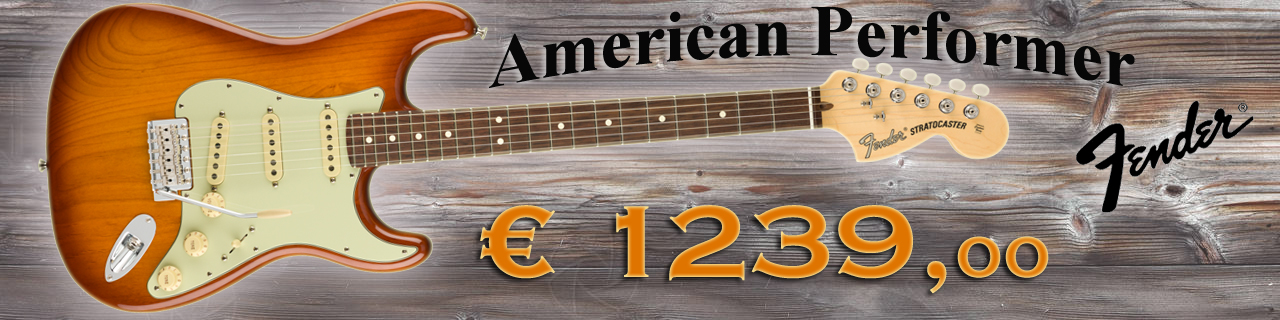 American Performer Stratocaster HSB